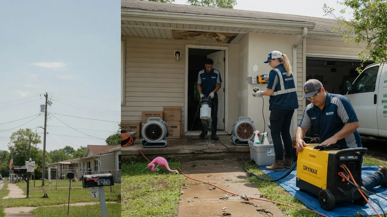 Storm Damage Water Removal in Garden City, IA near me